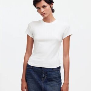 (Re)generative Cotton Ribbed Crewneck Tee